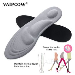 4D Stretch Breathable Deodorant Running Cushion Insoles For Feet Man Women Insoles For Shoes Sole Orthopaedic Pad Memory Foam