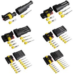 Other Lighting Accessories 2-5 Sets 1p2p3p4p5p6p 1.5 Male And Female Plug Super Seal Waterproof Electrical Wire Connector For Car ConnectorO
