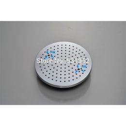 Hight Quality10 Inch Air Pressure Boost Round Overhead Rainfall Shower Head Airinjection Technology Shower 201105
