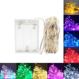 Strings LED 2m/3m/5m Fairy String Lights Battery Operated Christmas Light 2022 Year Party Decoration Xmas OrnamentLED StringsLED