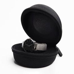 storage for watches Canada - Storage Bags Waterproof Pouch Jewelry Box Travel Portable Watch Zipper Wristwatch Case Organizer For JewelryStorage