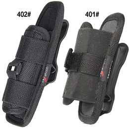 Lighting Accessories Nylon sleeve 360 degree rotatable waist clip Flashlight cover Flashlight belt UltraFire