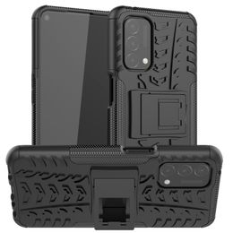 Heavy Duty Armour Kickstand Shockproof Cases For OnePlus Nord N200 5G Soft TPU Bumper Hard PC Protective Back Cover Coque Fundas