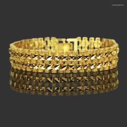 Bracelets For Women Men Gold Curb Mental Geometry Link Chains Hip Hop Men's Fashion Jewellery Gifts Chain