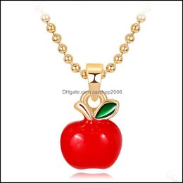 Pendant Necklaces Pendants Jewellery 2021 New Alloy Necklace Fashion Christmas Tree Hat Santa Claus Wholes Dhfyj