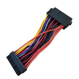 PSU Motherboard Mini 24Pin to ATX 20p Male to Female Converter Adapter Power Cable 18AWG for HP 10cm