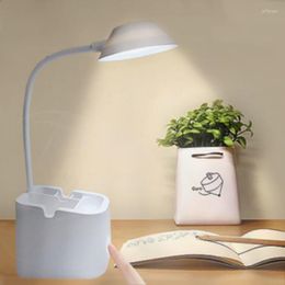 Table Lamps Mini Lamp LED Desk Eye Protection DC5V USB Rechargeable Night Lights Reading Morden LampTable