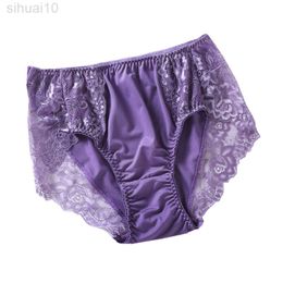 High Quality Women Briefs Sexy Lingerie Plus Size 7XL High Waist Edges Underwear Women Briefs L220802