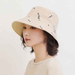 Berets South Korea Men And Women Children Baby Parent Child Bucket Hat Cute Printing Small TopBerets