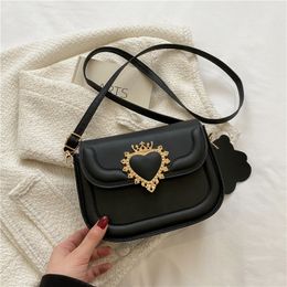 HBP Package bag fashion heart shaped lock sensation leisure day crossbody women bags