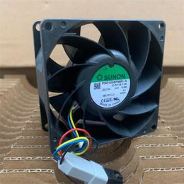 SUNON 8038 12V 9.4W PSD1208PMB1-A 8CM 4-wire server fan