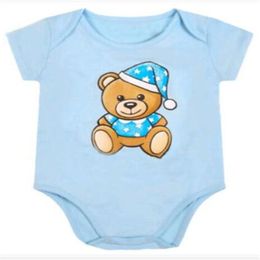 New Style Newborn Baby Rompers Summer One-piece Clothes Sets Toddler Infant Jumpsuits Boys Girl Bodysuit Outfits 0-24M Kids Clothing