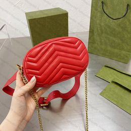 Women Fashion Waist Bags Designer Fanny Pack Purse CrossBody Newest Chest Handbag Classic Chain Famous Bumbag Shoulder BumBag