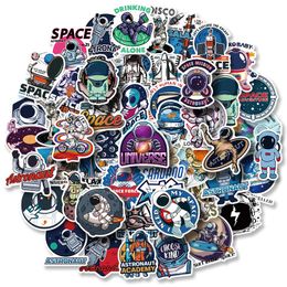 New Waterproof 10/30/50PCS Outer Space Astronaut Graffiti Stickers Cartoon Decal Skateboard Motorcycle Computer Luggage Sticker sticker