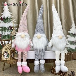 1pcs Christmas Faceless Doll Merry Decorations For Home Ornament Xmas Gifts Natal Happy Year Y201020