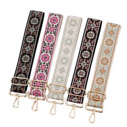 Nylon/Cotton Bag Strap Women Coloured Straps for Crossbody Messenger Shoulder Accessories Adjustable Belts 130cm