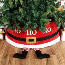 Christmas Decorations Tree Skirt Base Floor Mat Decoration For Home Ornaments Decor Cover Party