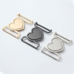 Belts Heart Belt Buckle Fastener For Coats Metal Webbing Backpack Strap Decorative Accessories BucklesBelts Donn22