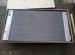 1614918900 air oil cooler Aluminium plate fin cooler for AC air compressor
