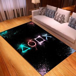 Carpets Flannel Game Food Gamer Area Tapis Mat de sol de salon pour chambre à coucher pour la maison décoration paillasson