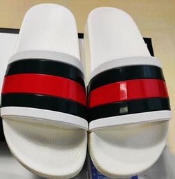 Women thick sole slippers soft casual Fashion brand summer new classic letters luxurious design Sexy crystal beach stripe large size with box Factory wholesale