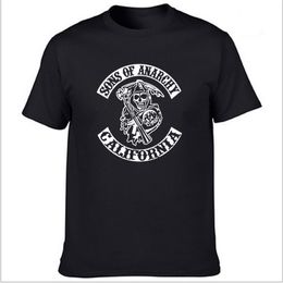 T shirt Movie SOA Print Men Women Fashion Cotton Oversized TShirt Kids Boy Punk Teeshirt Homme Tops Camisetas 220704