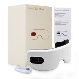 Massager Smart Vibration Protector Instrument Compress Bluetooth Eye Massage Glasses Fatigue Pouch Wrinkle 220630