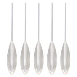 Fishing Accessories 5pcs 5-15g Acrylic Float Casting Bobbers Clear Sinking Type Spinning Floating Floats Fish ToolFishing AccessoriesFishing