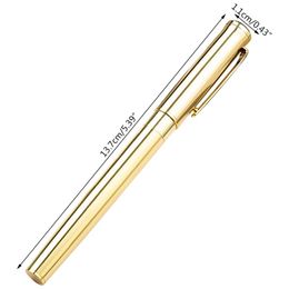 Gel Pens M17F Luxury Metal Rollerball Ballpoint Signature Ball Point Pen For Business Writing School Office Supplies