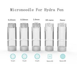 Hydra Pen Needle Cartridges H2 Microneedle 12 Pins Needles Nano-HR Nano-HS Tips
