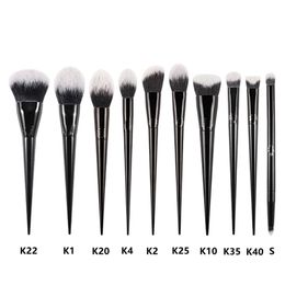 3/11pcs Makeup Brushes Set Powder Foundation Blusher Concealer Bronzer Highlighter Sculpting Eyeshadow Smoky Liner Kabuki Brush 220623