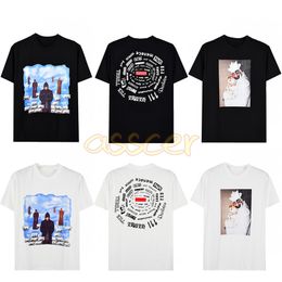 t shirt couple size xl NZ - Designer Brand Mens T Shirts Womens Personality Print Tees High Fashion Street Style Couples Tops Asian Size S-XL