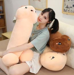 two coloes New Sexy Fun Stuff Plush Toy With Cute Express Soft Sleeping Pillow Interesting Gift