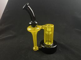 Smoking Pipes,hookah ,rbr2.0,recycle,black with american yellow