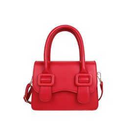 Designer Women Pu Leather Small Flap Bags Clutch Lady Orange Green Blue Red Handbag Shoulder Bag Party Crossbody Bags Female Totes