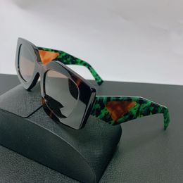 A112 Symbole Sunglasses Designer Women Tortoiseshell Square Frame Shades Geometric HD Triangle SPR15Y Men Emerald Lunette Glasses