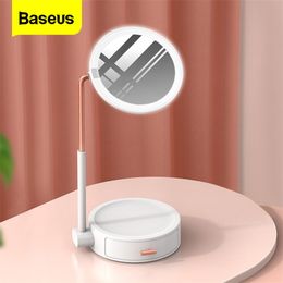 Baseus LED Cosmetic Mirror Lamp Dressing Table Portable Makeup With Backlight Make Up Desk Light Vanity 220509