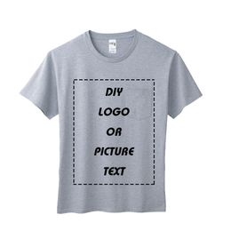 DIY Tops Tees Men s T shirt Short Sleeve Pocket T Shirt Double woven fabric Cotton Soft Shrink Proof Water Durable 220722