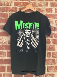 Camisetas para hombres Men T Shirt The Misfits Anniversary Graphic s Cool Funny Camiseta Novela Camiseta Mujeres Menores
