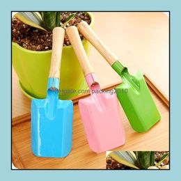 Spade Shovel Garden Tools Home Ll Mini Gardening Colorf Metal Small Hardware Diggi Dhtyr