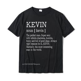 Adult Definition - First Name Kevin Men T-Shirt Funny Tshirts Plain Casual Cotton Young Tops Tees Summer 220509
