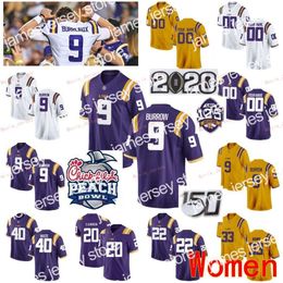 James Stitched Custom 33 Jamal Adams 39 Jack Gonsoulin 4 Nick Brossette 40 Devin White LSU Tigers College Women Jerseys