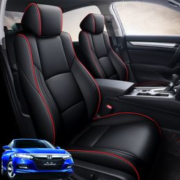 Custom made Fashion Car Seat Covers For Honda Select Accord 10th Generation Seat Cushion Leatherette Decorative Accessories Styling
