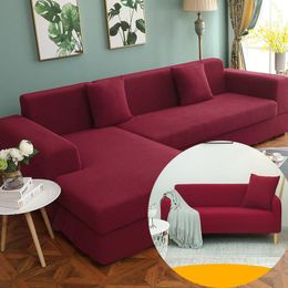 Chair Covers Colours Tight Wrap Sofa Cover Elastic Needs Order 2 Pieces If L-style Sectional Corner Capa De SofaChair