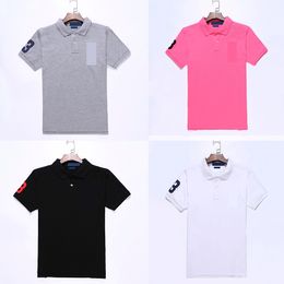 -Pony Men's Designer Brand Polo Camisetas femininas Casual Casual Mangas curtas Cartas de peito Camisas de luxo Camisas culturais