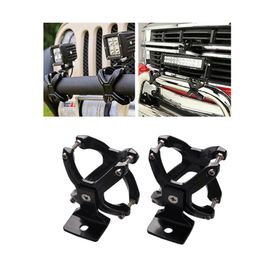 Other Lighting System 1set 2-3 Inch Motorcycle Headlight Mounting Bracket Relocation Clamps Driving Hunting Light Holder For Tube Fork Truck