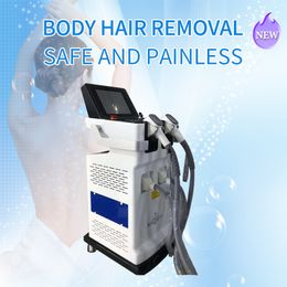 2022 New Double Handle Diode Laser for permanent hair removal Machine for salon clinic home use awesome whole sales price