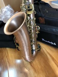 Jonathan JNA-680L High Quality Brush Lacquer Red Copper Alto Saxophone E Flat Brass Instruments