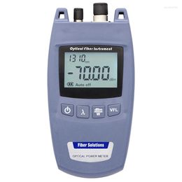 Fiber Optic Equipment In 1 Light Tester With 6 Calibrated Wavelengths Optical Power Meter And 10Mw Visual Fault Locator FunctionFiber