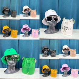 2022 New Women's The Bucket Bags Summer Trend Letter Printing Lady Designer Crossbody Bag Simple String Handbags